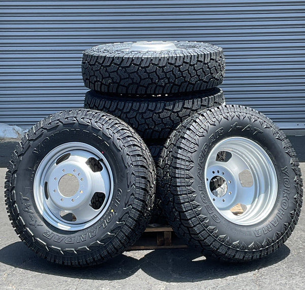 35x12.50R17/10 Yokohama Geolandar X-AT Tires Set of 6 – Dually Wheels