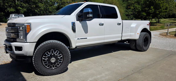 22x8.25 XF Off-Road XF-240 Gloss Black Milled FORD F-450/F-550