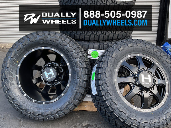 22x8.25 Hostile H403 Kodiak 05-UP FORD 19-UP DODGE DUALLY Wheel