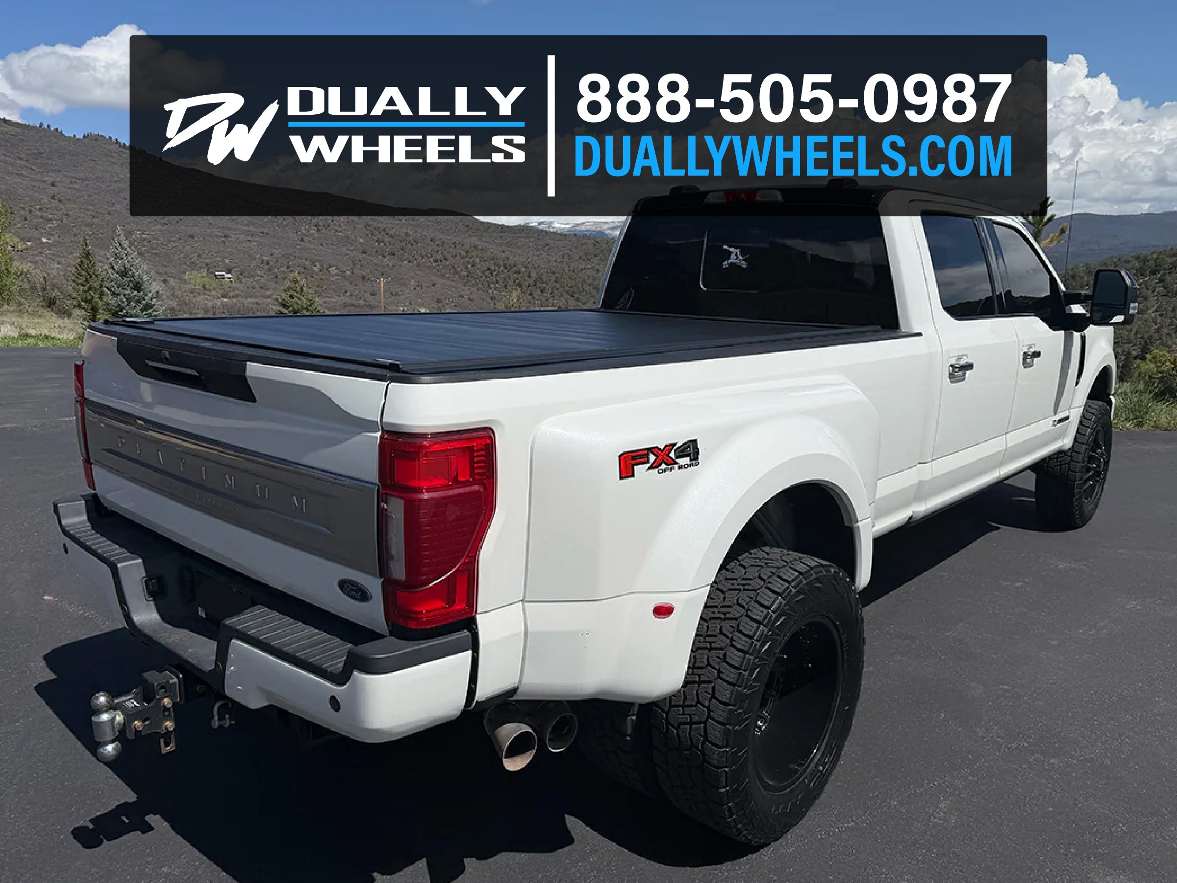20x8.25 Mayhem 8107D Cogent Gloss Black 11-UP GM DUALLY Wheels