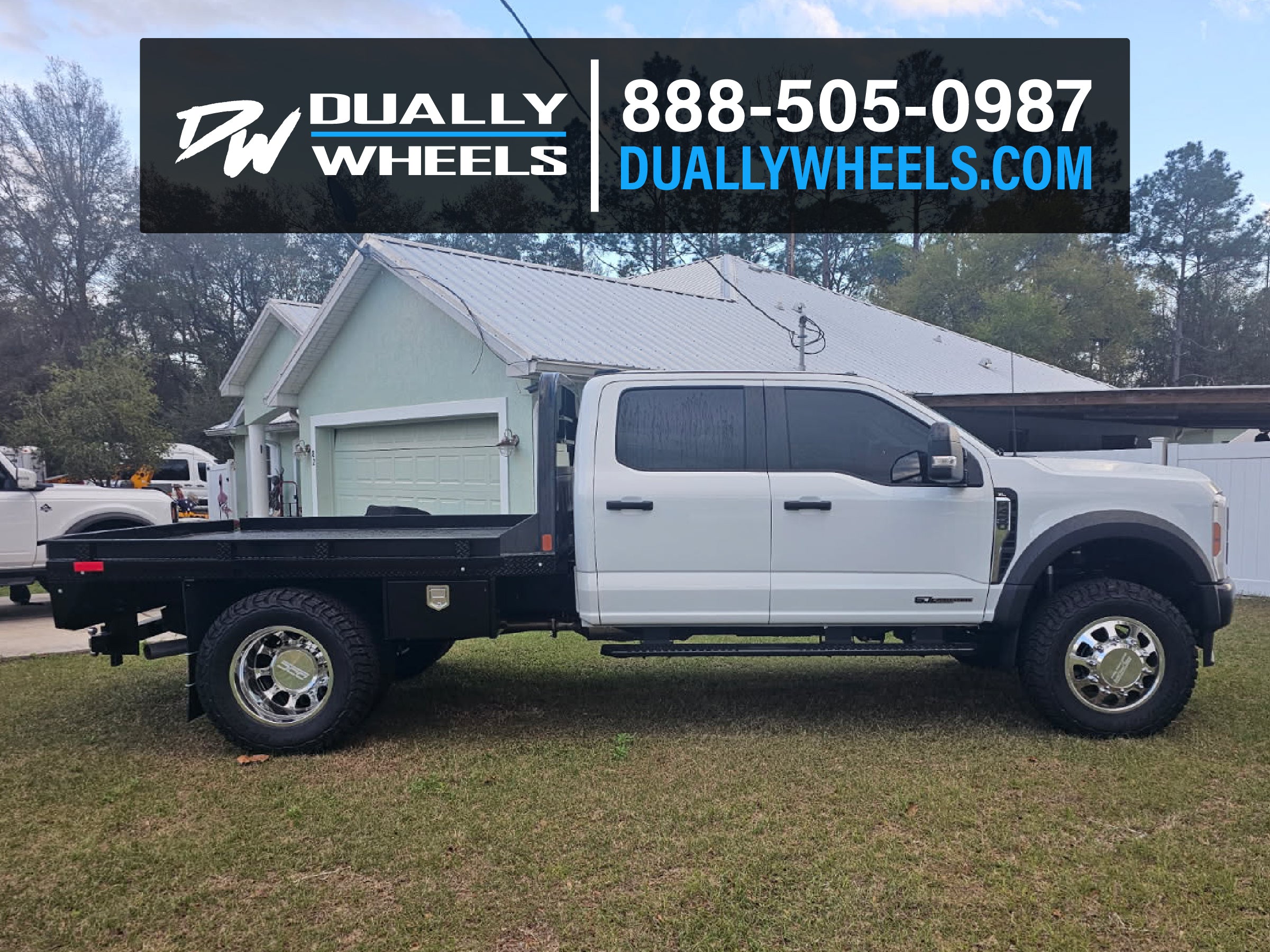 20x7.75 DDC The Shield Polished FORD F-450/F-550 DODGE 4500/5500 DUALL ...