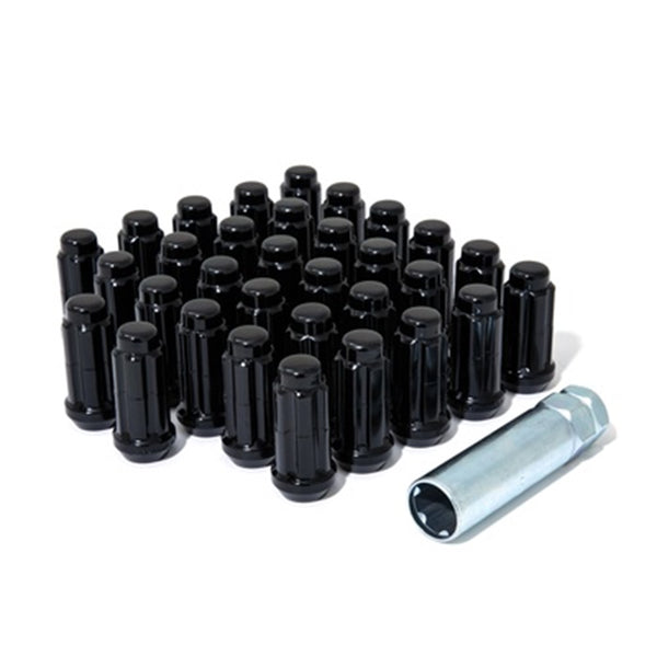 14x1.5 Gorilla Automotive Black 32 Lug Kit With Key – Dually Wheels